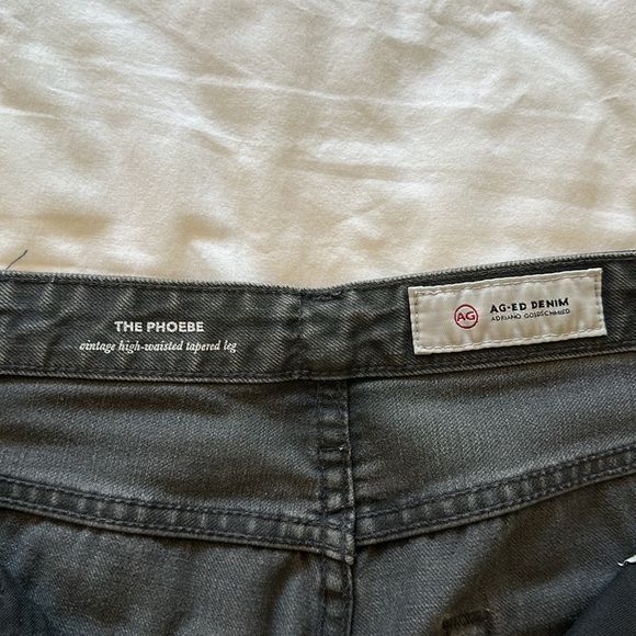AG Phoebe Faded Black Jeans - Picture 4 of 8